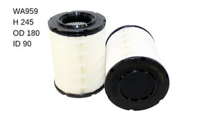 Air Filter A1387 Fits Mitsubishi WA959 - Wesfil