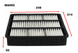 Air Filter A1359 Fits Mitsubishi WA960 - Wesfil
