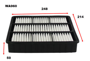 Air Filter A1359 Fits Mitsubishi WA960 - Wesfil