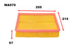 Air Filter A1434 Fits Audi/BMW/Holden/VW WA970 - Wesfil