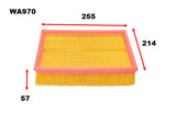 Air Filter A1434 Fits Audi/BMW/Holden/VW WA970 - Wesfil