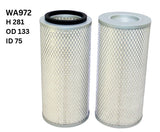 Air Filter Fits Nissan WA972 - Wesfil