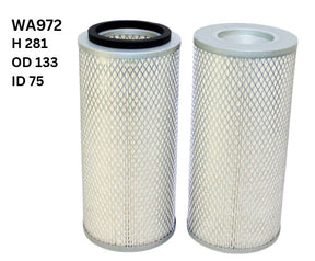 Air Filter Fits Nissan WA972 - Wesfil