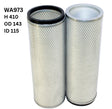Air Filter Fits Mitsubishi WA973 - Wesfil