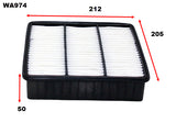 Air Filter A1311 Fits Mitsubishi WA974 - Wesfil
