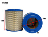 Air Filter Fits Mazda/Ford WA985 - Wesfil