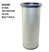 Air Filter HDA5322 Fits Hino/Isuzu WA987 - Wesfil