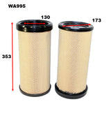 Air Filter Fits Nissan WA995 - Wesfil