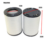 Air Filter HDA5894 Fits Hino WA998 - Wesfil