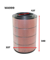 Air Filter Fits Hino WA999 - Wesfil