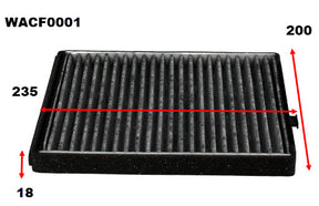 Cabin Filter RCA202P/RCA204P Fits Daewoo/Holden WACF0001 - Wesfil