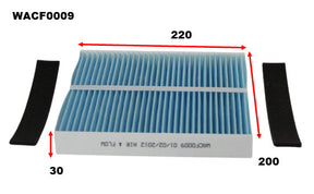 Cabin Filter RCA113P Fits Nissan WACF0009 - Wesfil
