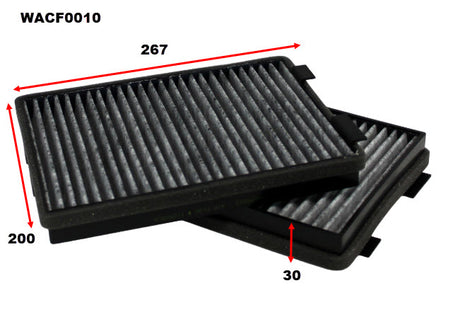 Cabin Filter RCA126C Fits BMW WACF0010 - Wesfil