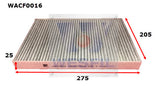 Cabin Filter RCA103P Fits Audi/Volkswagen WACF0016 - Wesfil | Universal Auto Spares