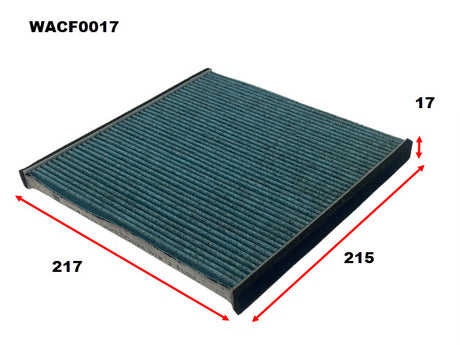Cabin Filter RCA152C Fits Lexus/Toyota WACF0017 - Wesfil