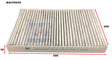 Cabin Filter RCA139C Fits Audi/Volkswagen WACF0039 - Wesfil | Universal Auto Spares
