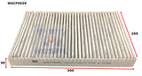 Cabin Filter RCA139C Fits Audi/Volkswagen WACF0039 - Wesfil | Universal Auto Spares