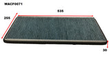Cabin Filter RCA135C Fits BMW Fits BMW WACF0071 - Wesfil | Universal Auto Spares
