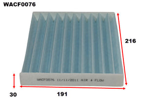 Cabin Filter Fits Toyota WACF0076 - Wesfil