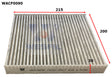 Cabin Filter RCA182P Fits Mitsubishi WACF0090 - Wesfil