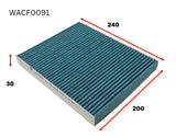 Cabin Filter RCA179P Fits Honda WACF0091 - Wesfil