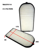 Cabin Filter Fits BMW WACF0114 - Wesfil