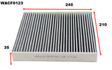 Cabin Filter RCA181P Fits Ford WACF0123 - Wesfil
