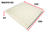 Cabin Filter RCA219P Fits Fiat WACF0125 - Wesfil