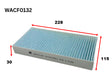 Cabin Filter RCA261P Fits Chrysler WACF0132 - Wesfil