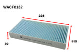 Cabin Filter RCA261P Fits Chrysler WACF0132 - Wesfil