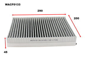 Cabin Filter RCA342C Fits Jaguar WACF0133 - Wesfil