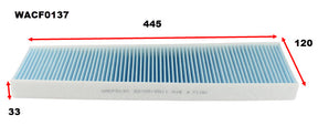 Cabin Filter RCA226C Fits Mini WACF0137 - Wesfil