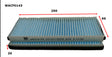 Cabin Filter RCA230P Fits Nissan WACF0143 - Wesfil | Universal Auto Spares