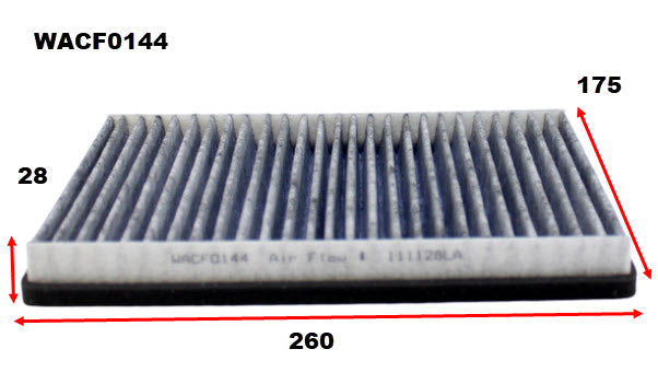 Cabin Filter Fits Volvo WACF0144 - Wesfil