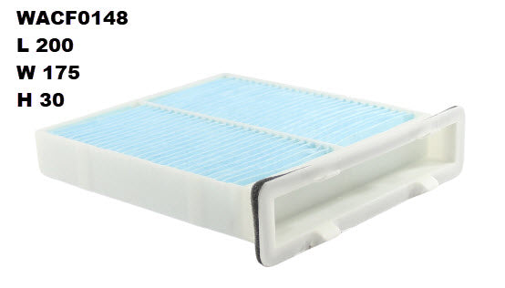 Cabin Filter RCA249P Fits Suzuki WACF0148 - Wesfil