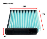Cabin Filter RCA237P Fits Nissan/Renault WACF0156 - Wesfil