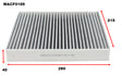 Cabin Filter RCA217C Fits VW/Porsche WACF0169 - Wesfil
