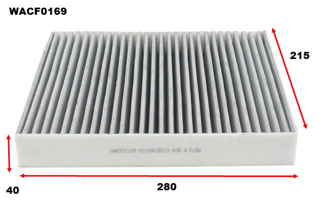 Cabin Filter RCA217C Fits VW/Porsche WACF0169 - Wesfil