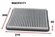 Cabin Filter RCA229C Fits Holden WACF0171 - Wesfil