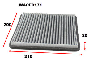 Cabin Filter RCA229C Fits Holden WACF0171 - Wesfil