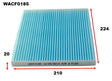 Cabin Filter RCA327P Fits Nissan WACF0185 - Wesfil