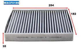 Cabin Filter RCA243P Fits VW WACF0186 - Wesfil