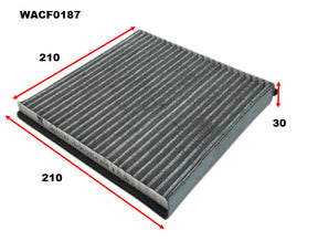 Cabin Filter RCA263C Fits Renault WACF0187 - Wesfil