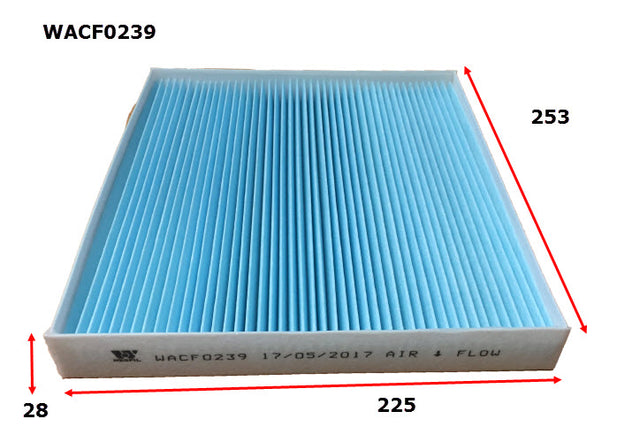 Cabin Filter RCA369P Fits Hyundai/ Fits Kia Fits Hyundai/Fits Kia WACF0239 - Wesfil | Universal Auto Spares