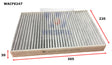 Cabin Filter RCA379MS Fits Audi/Porsche/Volkswagen WACF0247 - Wesfil | Universal Auto Spares