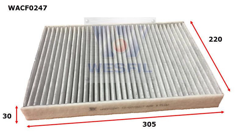 Cabin Filter RCA379MS Fits Audi/Porsche/Volkswagen WACF0247 - Wesfil | Universal Auto Spares