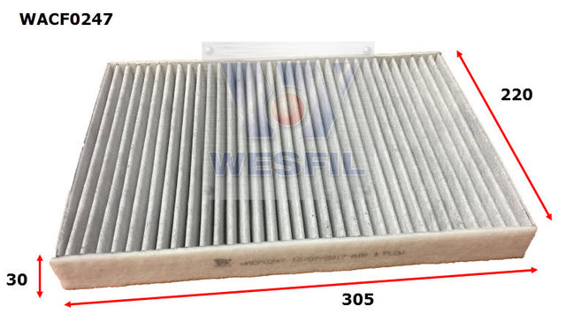 Cabin Filter RCA379MS Fits Audi/Porsche/Volkswagen WACF0247 - Wesfil | Universal Auto Spares