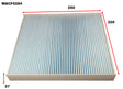 Cabin Filter RCA427M Fits Audi/Volkswagen WACF0284 - Wesfil | Universal Auto Spares