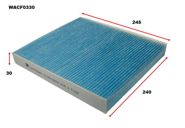 Cabin Filter RCA454M Gwm Gwm WACF0330 - Wesfil | Universal Auto Spares