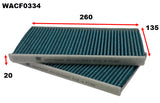 Cabin Filter Fits Lexus Fits Lexus WACF0334 - Wesfil | Universal Auto Spares